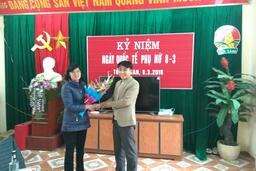 Trường THCS Tống Phan tổ chức Kỷ niệm 8.3.2018