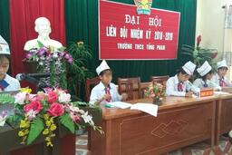 Trường THCS Tống Phan tổ chức thành công đại hội liên đội nhiệm kì 2018-2019